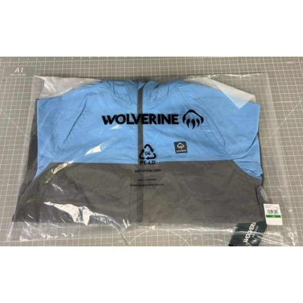 Wolverine Guide Eco Shell Blue Sky Size Large New - Picture 10 of 11